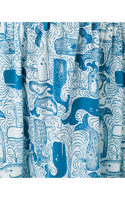 MINI KAILUA MAXI DRESS, NASSAU BLUE THAR SHE BLOWS