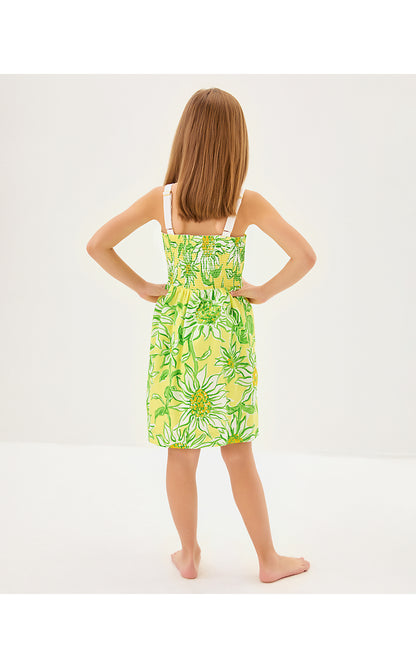 MINI CHERI DRESS, LIMONCELLO SUNBELIEVABLE