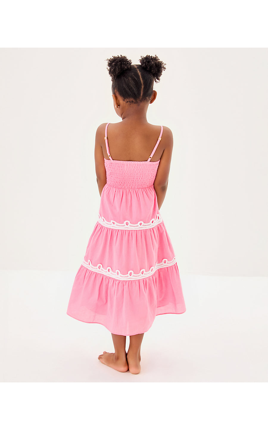 MINI ZANNA MIDI DRESS, CONCH SHELL PINK