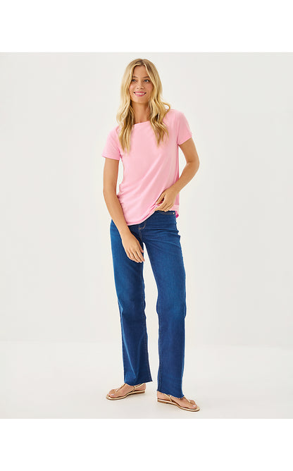 KEY WEST TOP, CONCH SHELL PINK