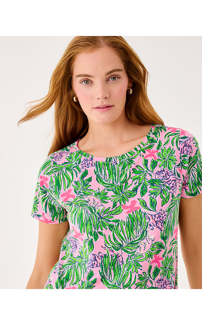 KEY WEST TOP, CONCH SHELL PINK ROARING WITH JOY