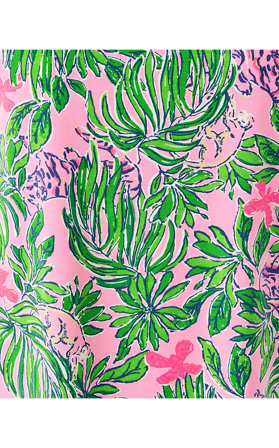 KEY WEST TOP, CONCH SHELL PINK ROARING WITH JOY