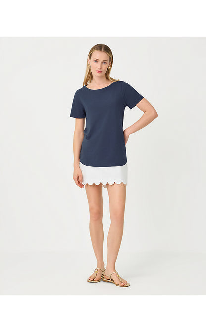 KEY WEST TOP, LOW TIDE NAVY