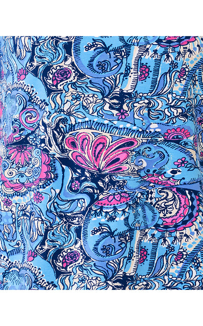 KEY WEST TOP, MULTI PAISLEY PARADE