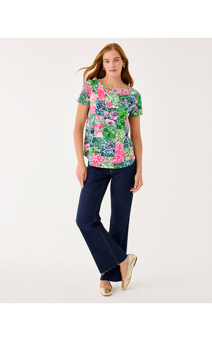 KEY WEST TOP, MULTI PARTY PUNCH PATCH