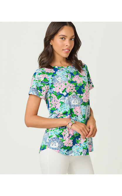 KEY WEST TOP, STARLIGHT NAVY LYDIA THE LION