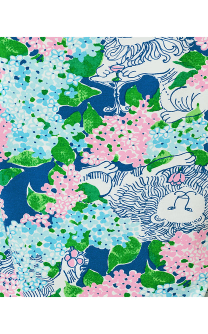 KEY WEST TOP, STARLIGHT NAVY LYDIA THE LION