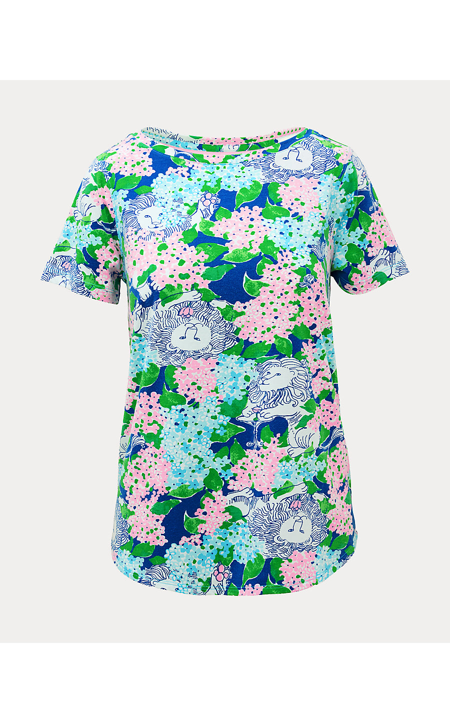 KEY WEST TOP, STARLIGHT NAVY LYDIA THE LION