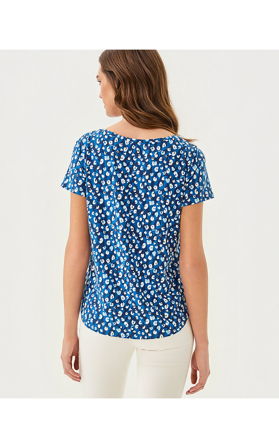 KEY WEST TOP, STARLIGHT NAVY YOURE AN ANIMAL