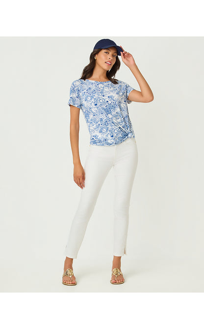 KEY WEST TOP, STARLIGHT NAVY ZOOLOGY