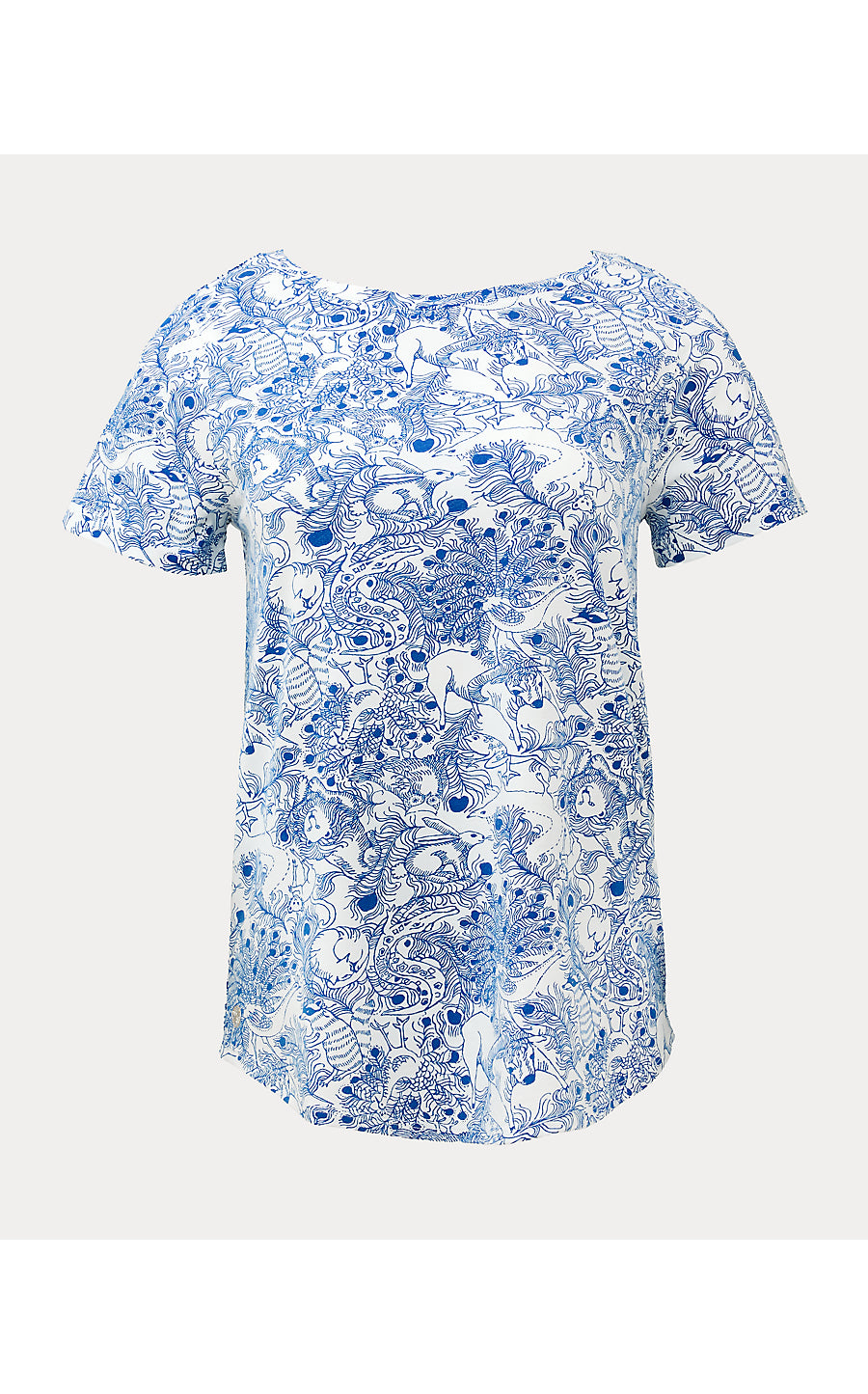 KEY WEST TOP, STARLIGHT NAVY ZOOLOGY