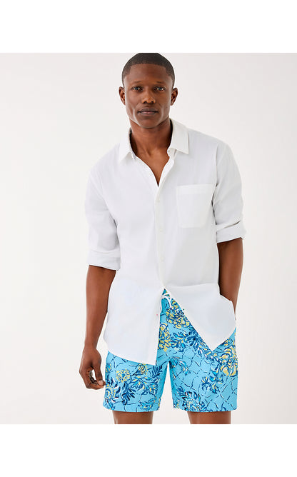 MENS STUFF DEL LAGO SWIM, BELLEVUE BLUE BREAKERS BEACH