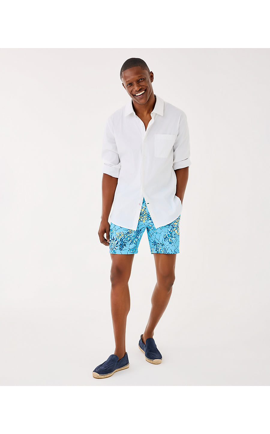 MENS STUFF DEL LAGO SWIM, BELLEVUE BLUE BREAKERS BEACH