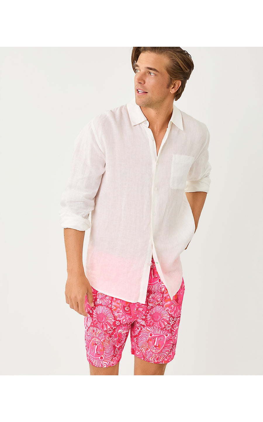 MENS STUFF DEL LAGO SWIM TRUNK, PARADISE PUNCH JIMS STUFF
