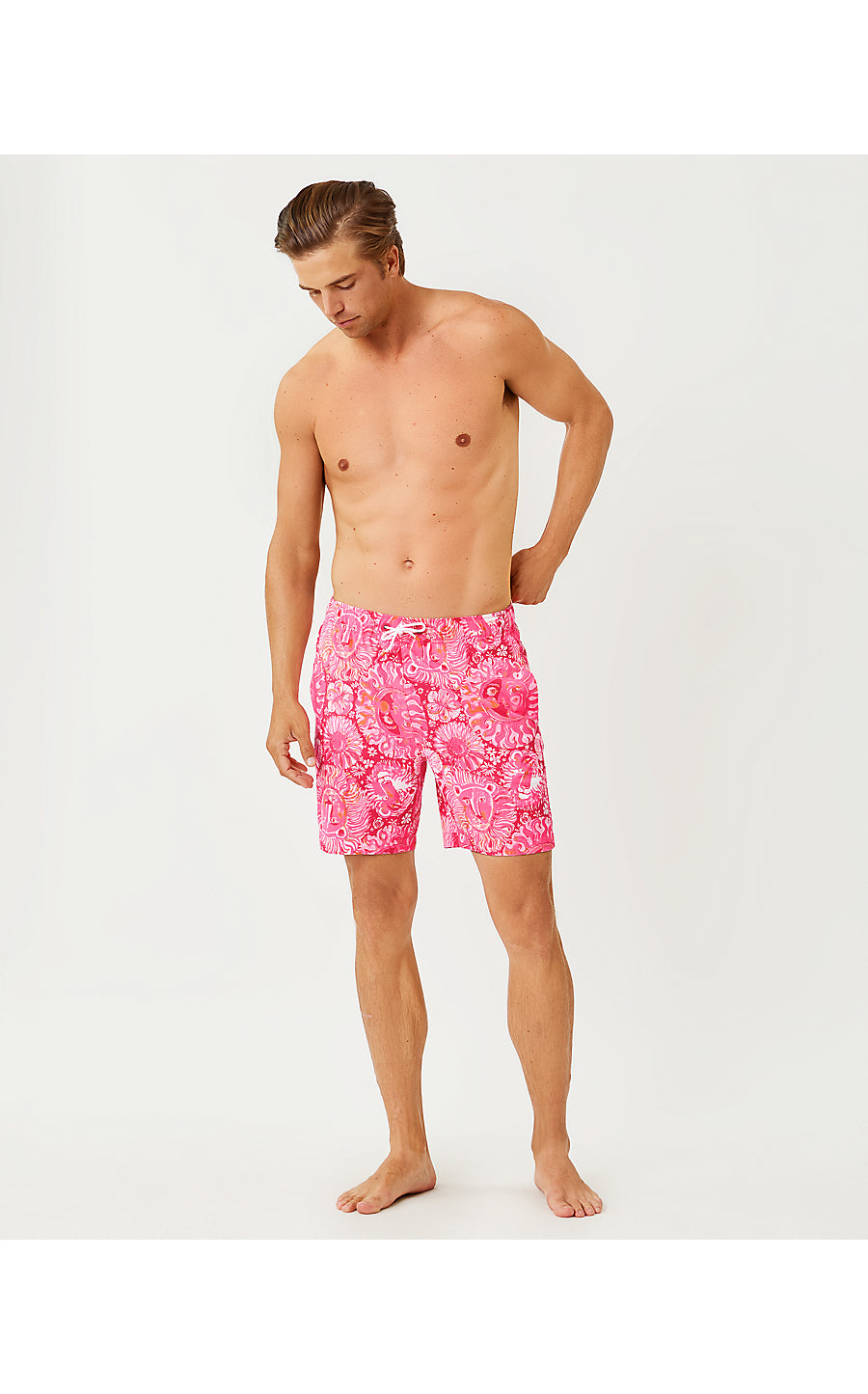 MENS STUFF DEL LAGO SWIM TRUNK, PARADISE PUNCH JIMS STUFF