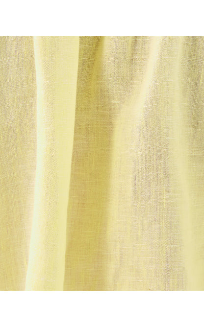 CALAIS SHORT SLEEVE TOP, LIMONCELLO X RESORT WHITE