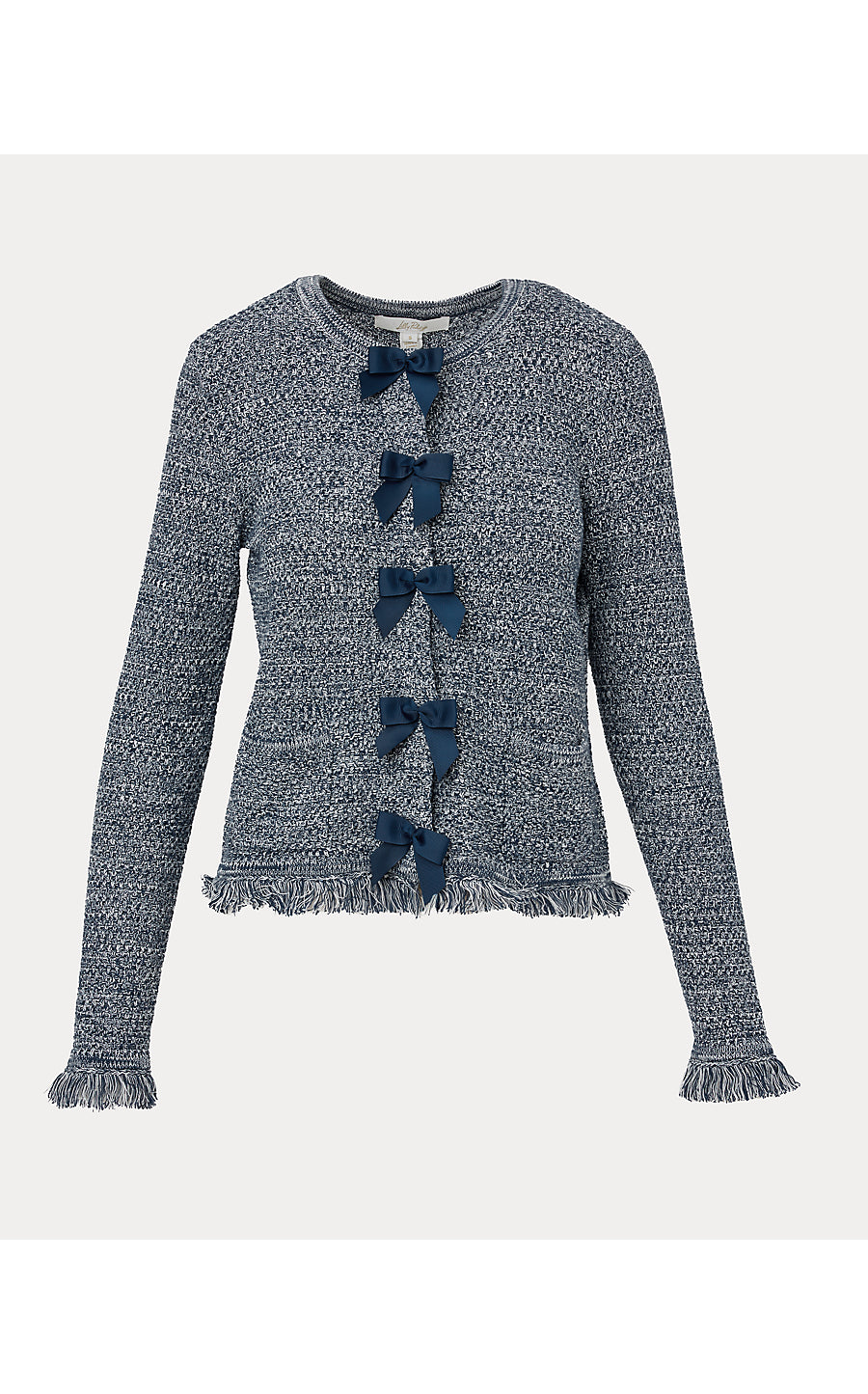 KELSO CARDIGAN, LOW TIDE NAVY MARL