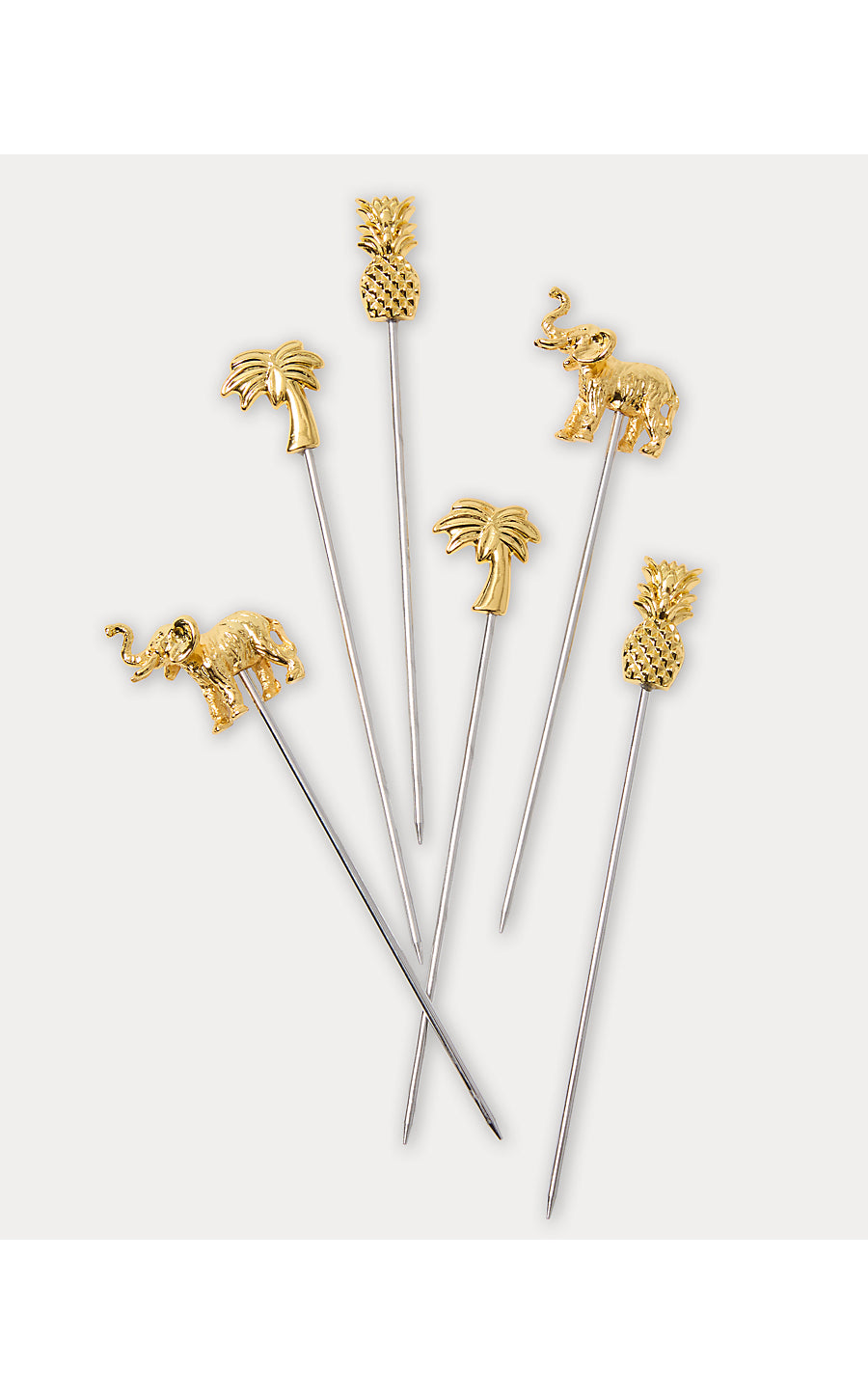 GWP APPETIZER PICKS, GOLD METALLIC