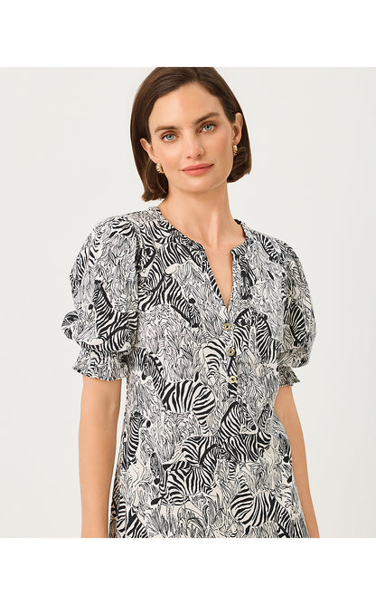 DELSIE DRESS, COCONUT Z