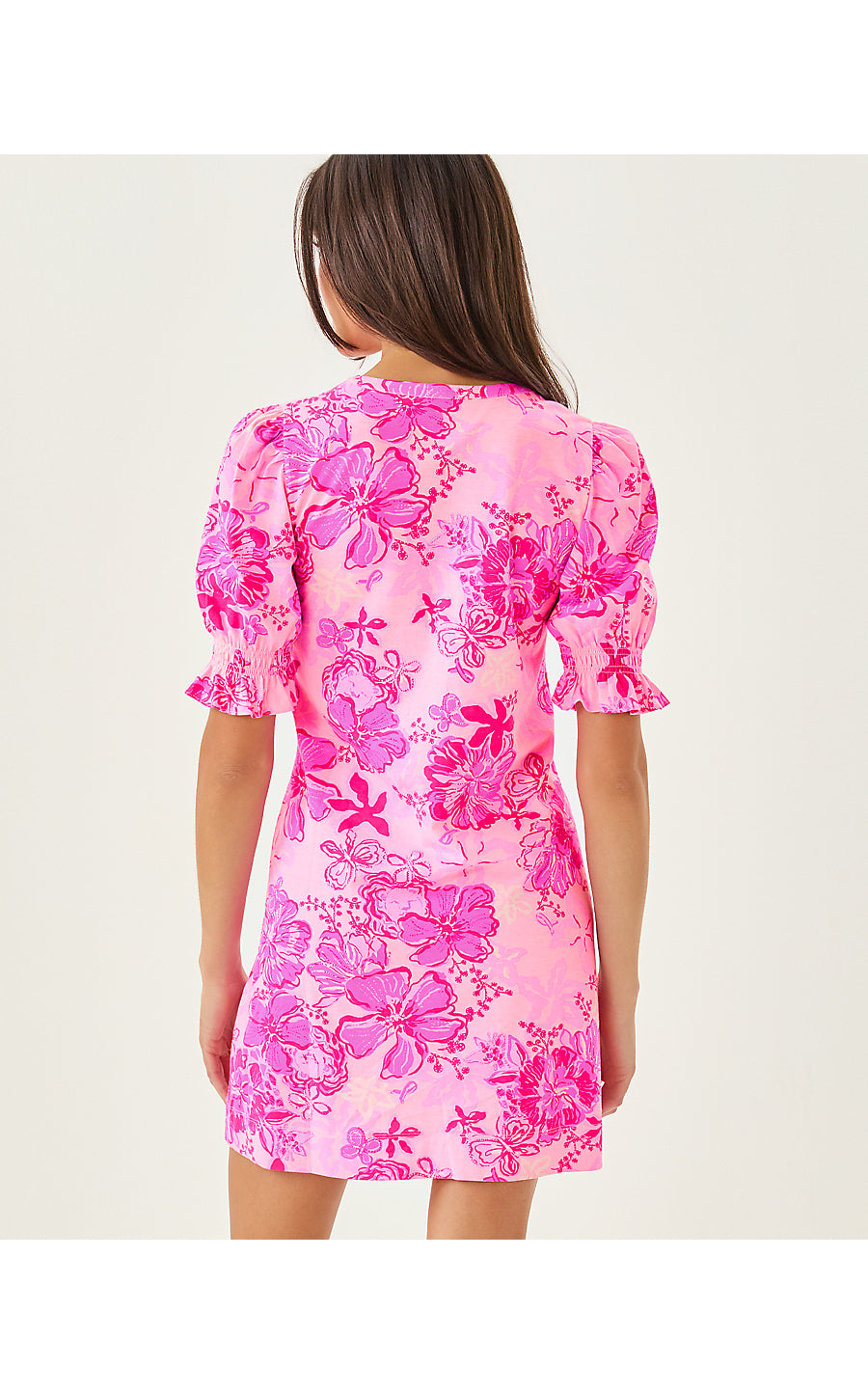 DELSIE DRESS, PARIGI PINK SUPPORTING SQUAD