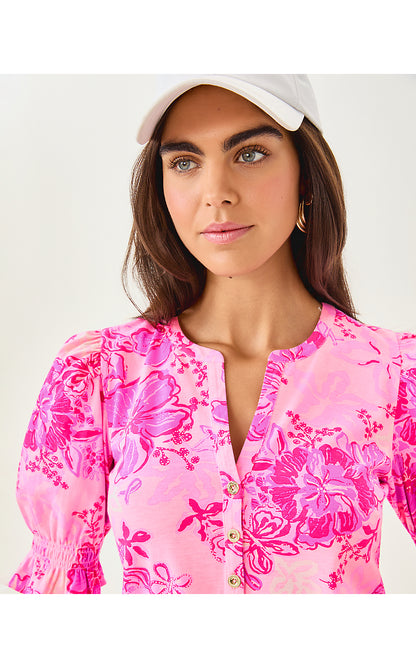 DELSIE DRESS, PARIGI PINK SUPPORTING SQUAD