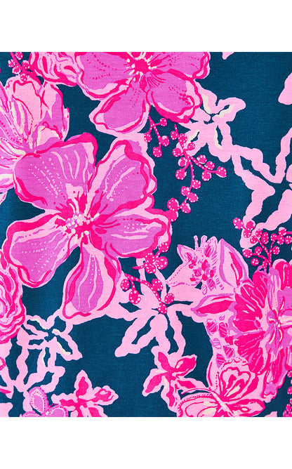 SARALYN DRESS, STARLIGHT NAVY ONCE AND FLORAL