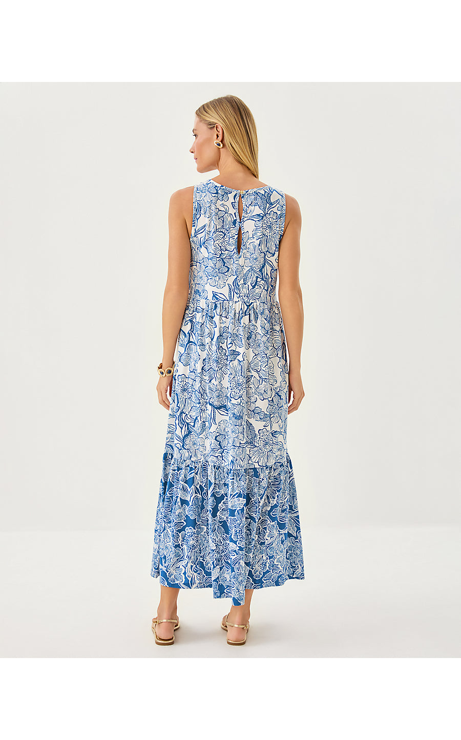 HAYLEIGH MIDI DRESS, STARLIGHT NAVY UNFORGETTABLE