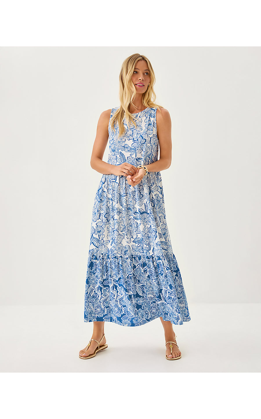 HAYLEIGH MIDI DRESS, STARLIGHT NAVY UNFORGETTABLE