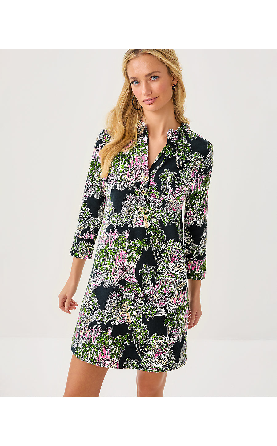 KNIGHTLEY DRESS, ONYX PB ANNIVERSARY TOILE