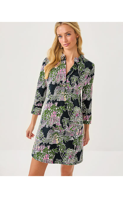KNIGHTLEY DRESS, ONYX PB ANNIVERSARY TOILE