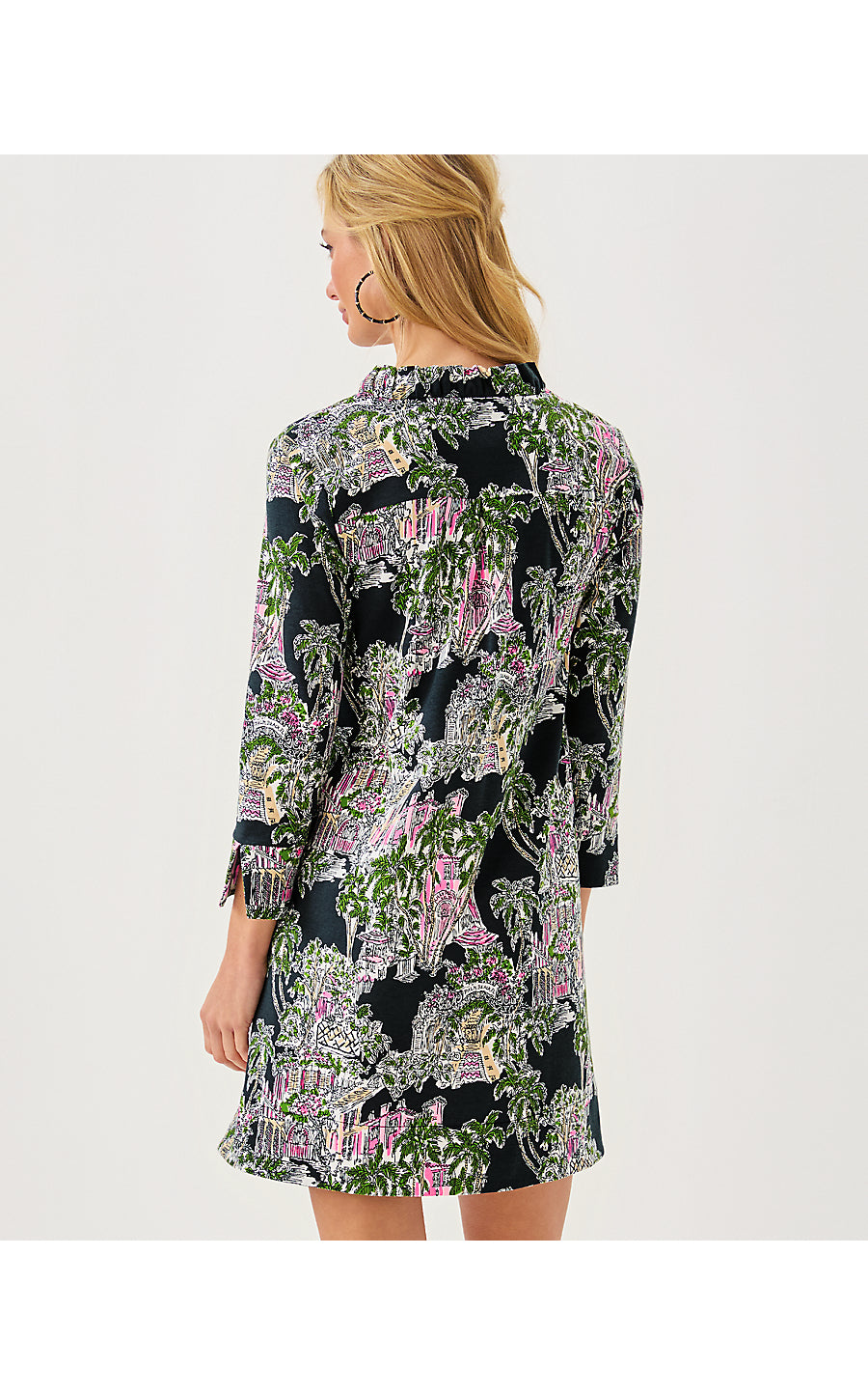 KNIGHTLEY DRESS, ONYX PB ANNIVERSARY TOILE