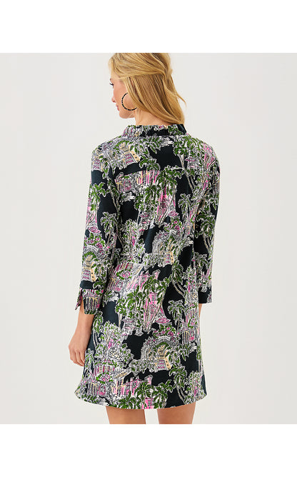 KNIGHTLEY DRESS, ONYX PB ANNIVERSARY TOILE