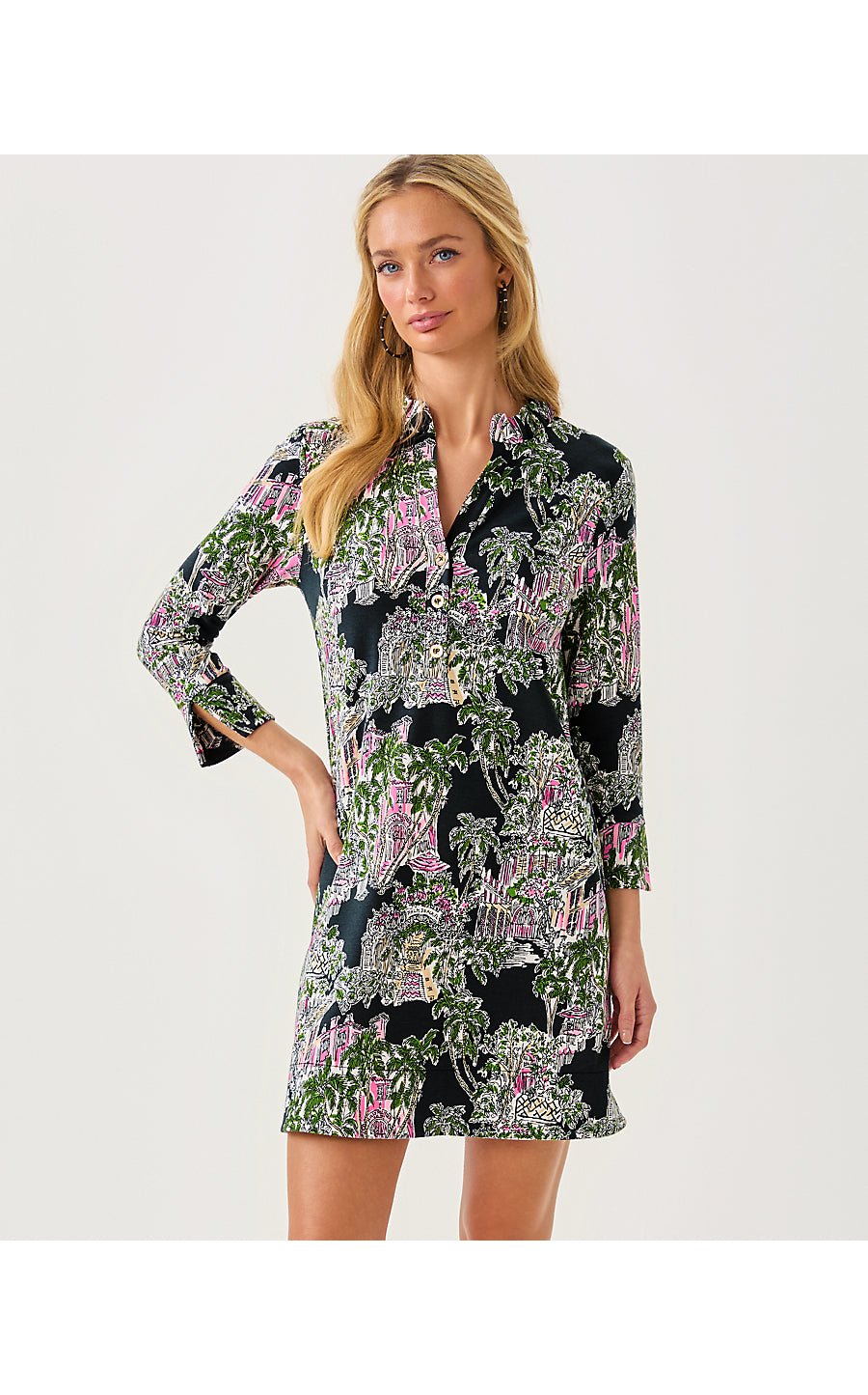 KNIGHTLEY DRESS, ONYX PB ANNIVERSARY TOILE
