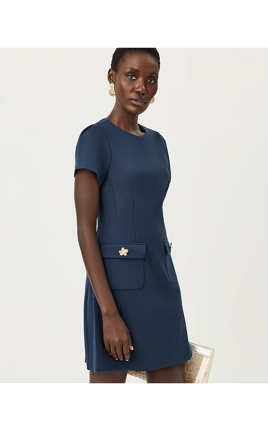 FALLON DRESS, LOW TIDE NAVY