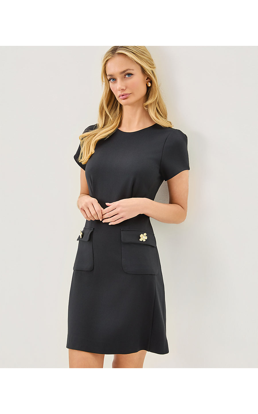 FALLON DRESS, NOIR