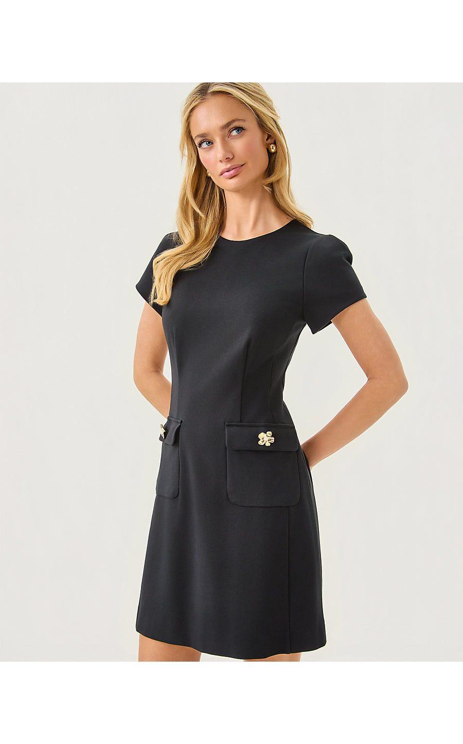 FALLON DRESS, NOIR