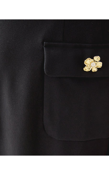 FALLON DRESS, NOIR