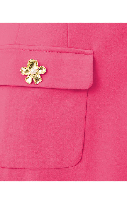 FALLON DRESS, PINK ASTER