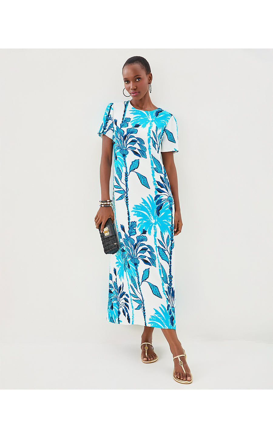 CHARLEE MAXI DRESS, COCONUT OVERSIZED SWAYIN IN THE BREEZE