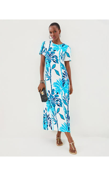 CHARLEE MAXI DRESS, COCONUT OVERSIZED SWAYIN IN THE BREEZE