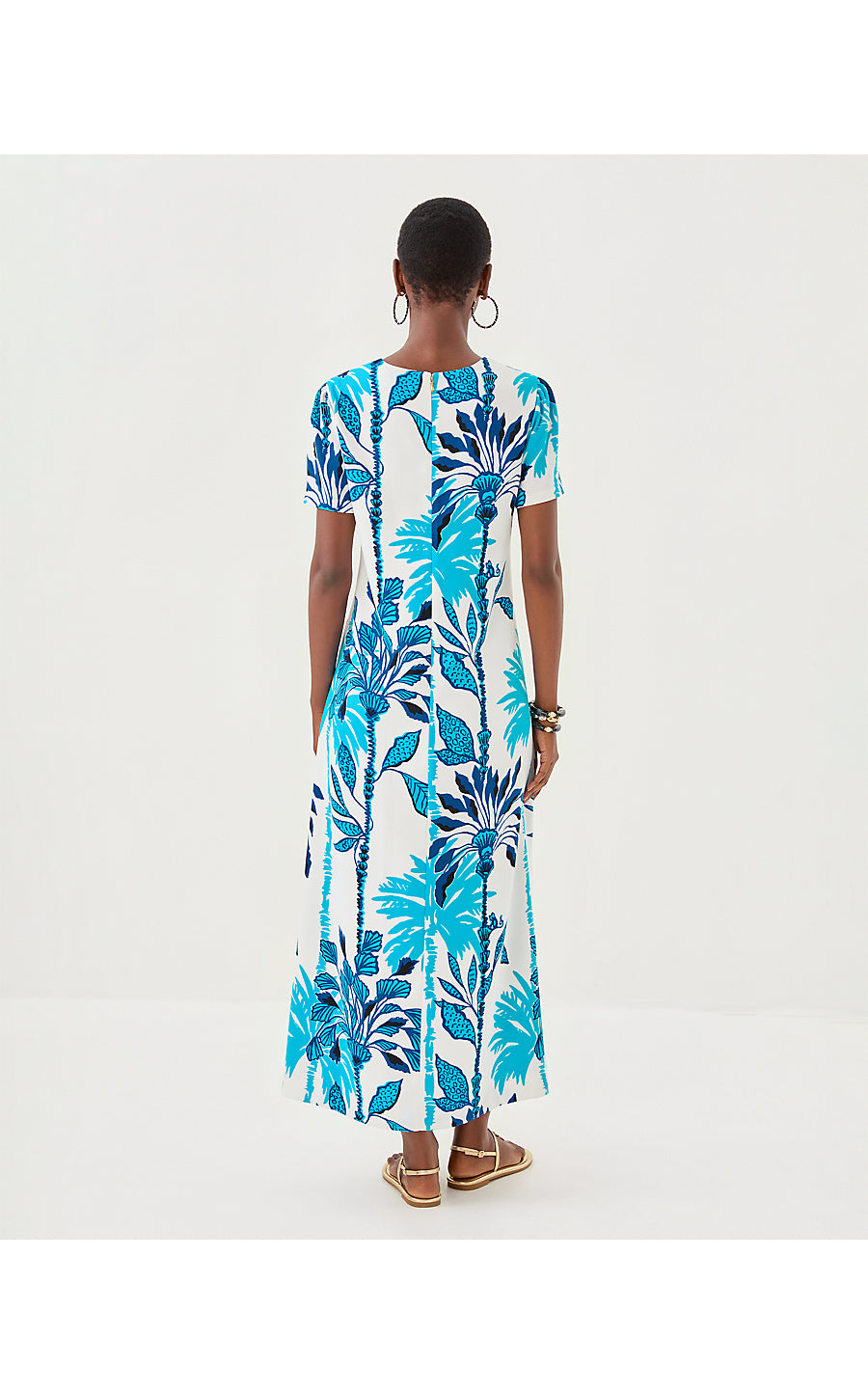 CHARLEE MAXI DRESS, COCONUT OVERSIZED SWAYIN IN THE BREEZE