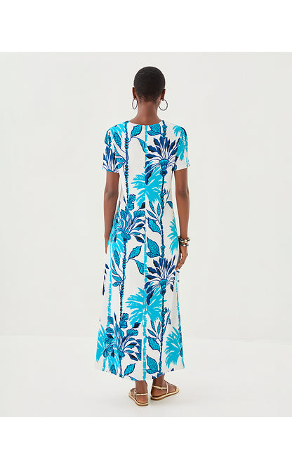 CHARLEE MAXI DRESS, COCONUT OVERSIZED SWAYIN IN THE BREEZE