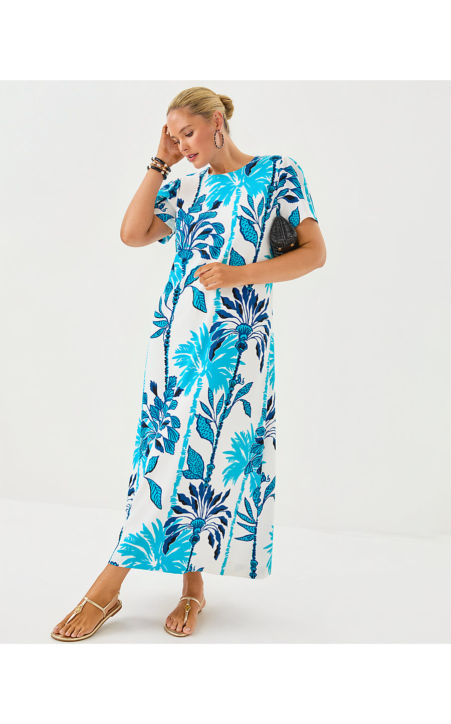CHARLEE MAXI DRESS, COCONUT OVERSIZED SWAYIN IN THE BREEZE