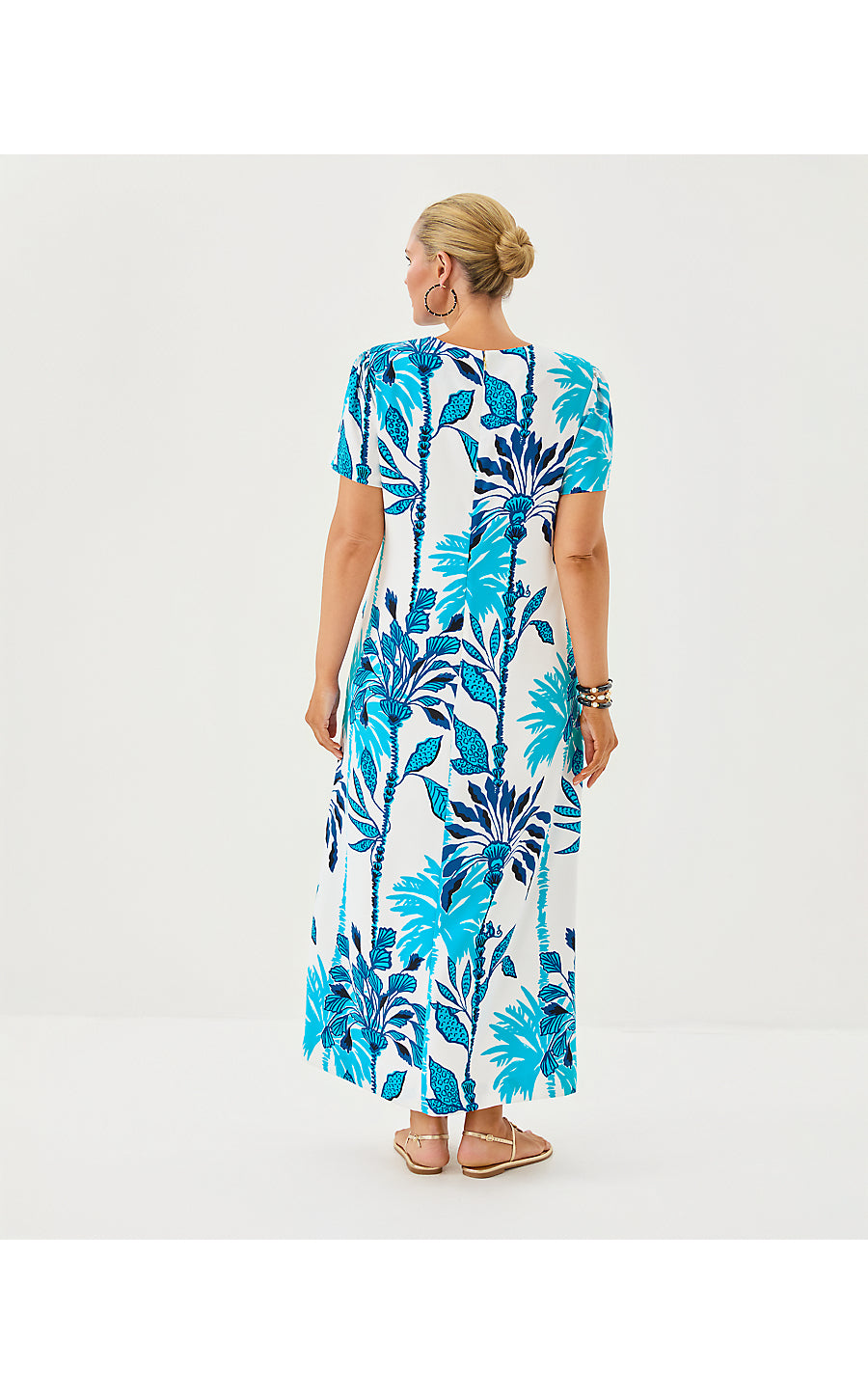 CHARLEE MAXI DRESS, COCONUT OVERSIZED SWAYIN IN THE BREEZE
