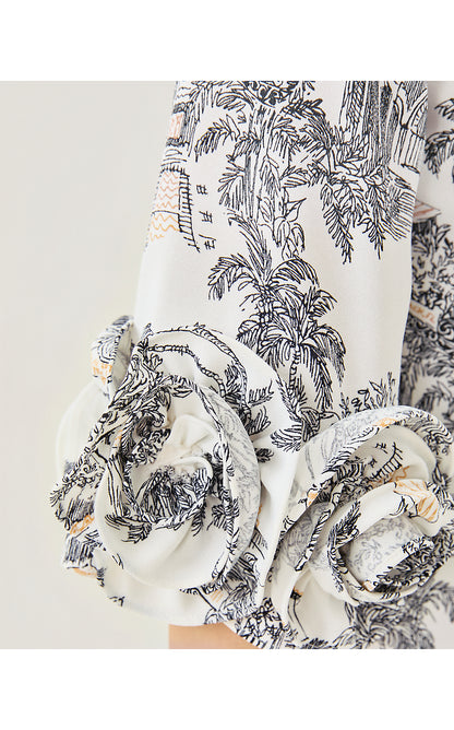 LU DRESS, COCONUT PB ANNIVERSARY TOILE