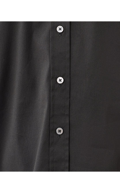 THE RICRAC LILLY SHIRT, NOIR