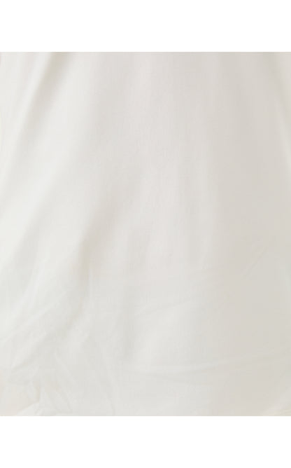 FRIDA HALF ZIP SLEEVELESS, COCONUT