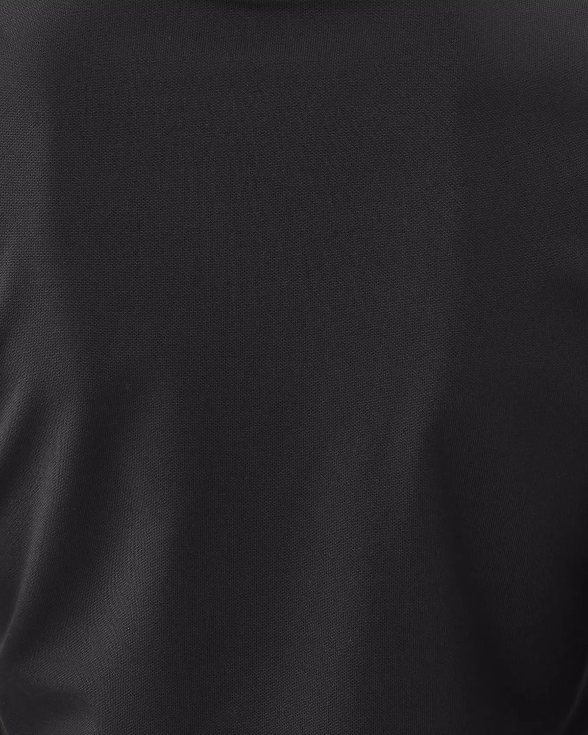FRIDA HALF ZIP LONG SLEEVE POLO, NOIR