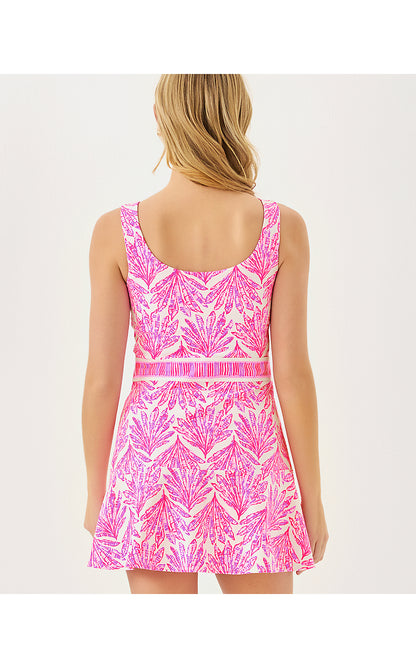 FRESH SQUEEZE ACTIVE DRESS, PINK BLISS SHADY BABE ENGINEERED LUXLETIC DRESS