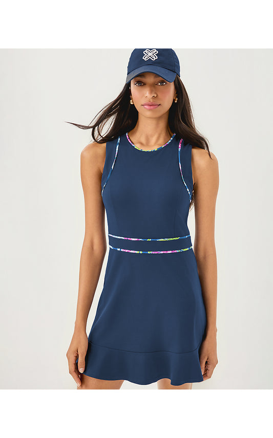 PARKERLY ACTIVE DRESS UPF 50+, MULTI DAHLIA LICIOUS